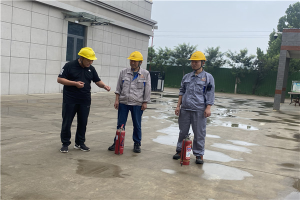 济南天盟举行应急消防演练